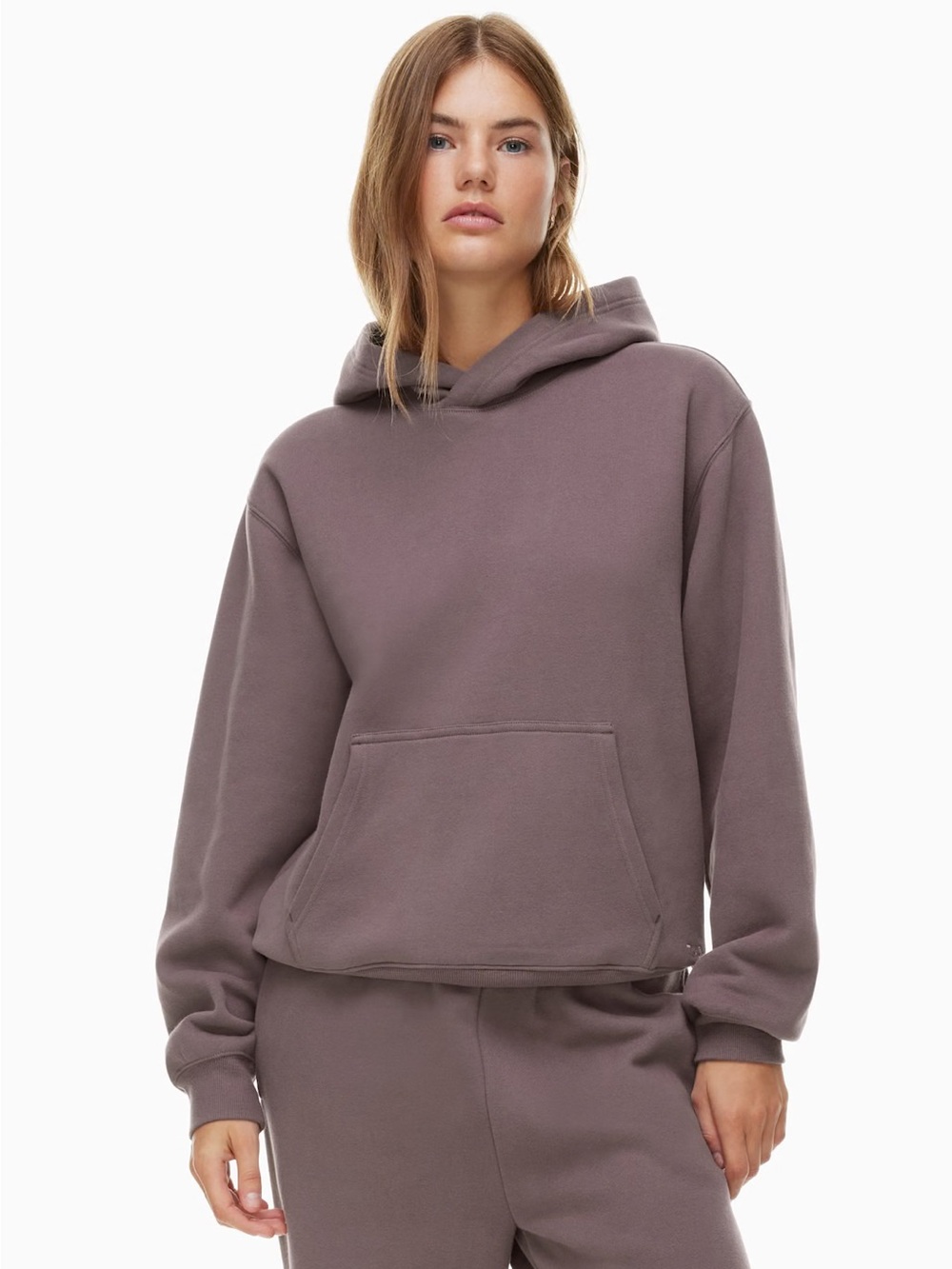 TNA Cozy Perfect Women's Hoodie in Mauve
